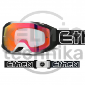 ETHEN 06 GP Motokrosiniai akiniai JUODA/BALTA, GP0607