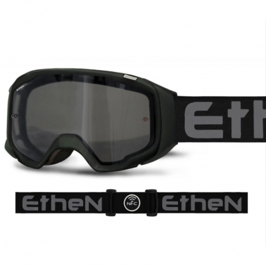 ETHEN 05R Motokroso akiniai JUODA PILKAS LOGO (tamsintas stikliukas) ETHEN 05R Motokroso akiniai JUODA PILKAS LOGO (tamsintas stikliukas)