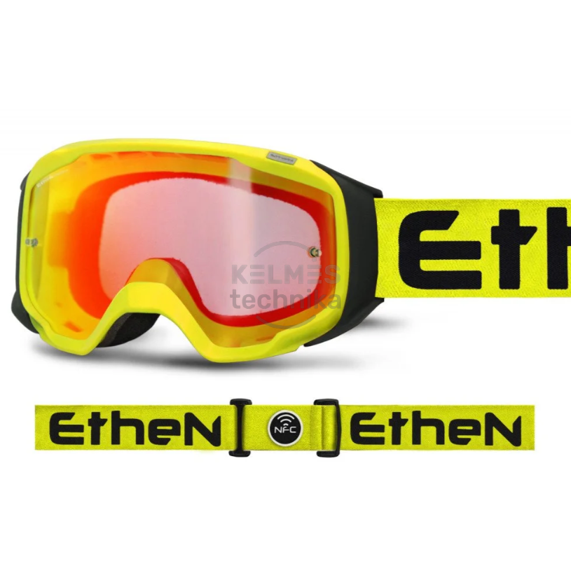ETHEN 06 GP Motokrosiniai akiniai GELTONA/JUODA, GP0606 ETHEN 06 GP Motokrosiniai akiniai GELTONA/JUODA, GP0606