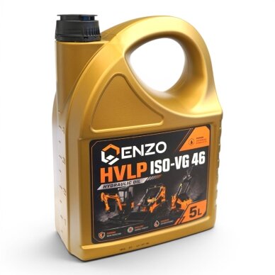 Hidraulinė alyva "ENZO" HVLP ISO-VG 46 5L, ENZO/HVLP/5 Hidraulinė alyva "ENZO" HVLP ISO-VG 46 5L, ENZO/HVLP/5