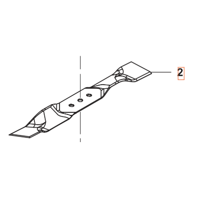Husqvarna vejapjovės peilis 546458410