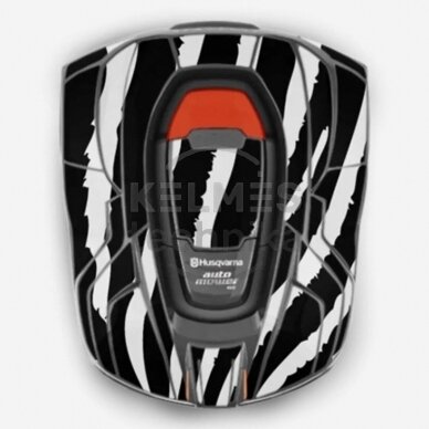 Husqvarna Automower lipdukų komplektas zebras (430x 2018-) 1