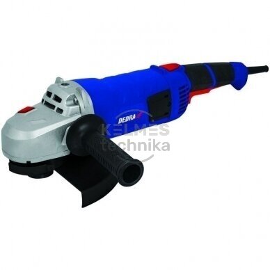 Kampinis šlifuoklis Dedra DED7953, Ø230mm 2400W Kampinis šlifuoklis Dedra DED7953, Ø230mm 2400W