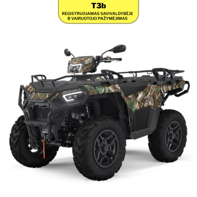 Keturratis Polaris Sportsman 570 EFI 4x4 EPS Hunter SE - Pursuit Camo 2025 (Ratinis traktorius) T3b