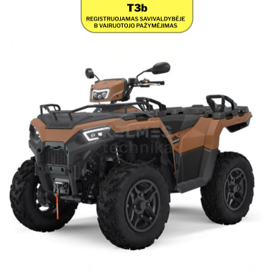 Keturratis Polaris Sportsman 570 EFI 4x4 EPS SE Premium LE - Matte Copperhead 60km/h. 2025 (Ratinis traktorius)T3b Keturratis Polaris Sportsman 570 EFI 4x4 EPS SE Premium LE - Matte Copperhead 60km/h. 2025 (Ratinis traktorius)T3b