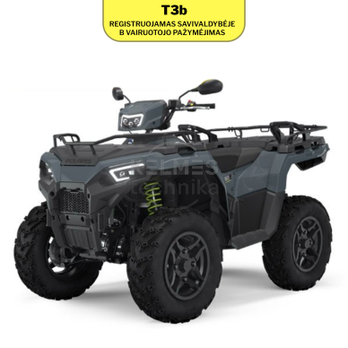 Keturratis Polaris Sportsman 570 EFI 4x4 EPS Stealth Grey 2025 (Ratinis traktorius) T3b