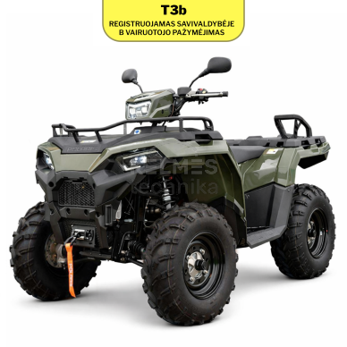 Keturratis Polaris Sportsman 570 EFI 4x4 Sage Green 2025 (Ratinis traktorius) T3b Keturratis Polaris Sportsman 570 EFI 4x4 Sage Green 2025 (Ratinis traktorius) T3b