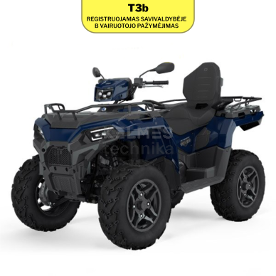 Keturratis Polaris Sportsman Touring 570 EPS SP - Springfield Blue 2025 (Ratinis traktorius) T3b Keturratis Polaris Sportsman Touring 570 EPS SP - Springfield Blue 2025 (Ratinis traktorius) T3b
