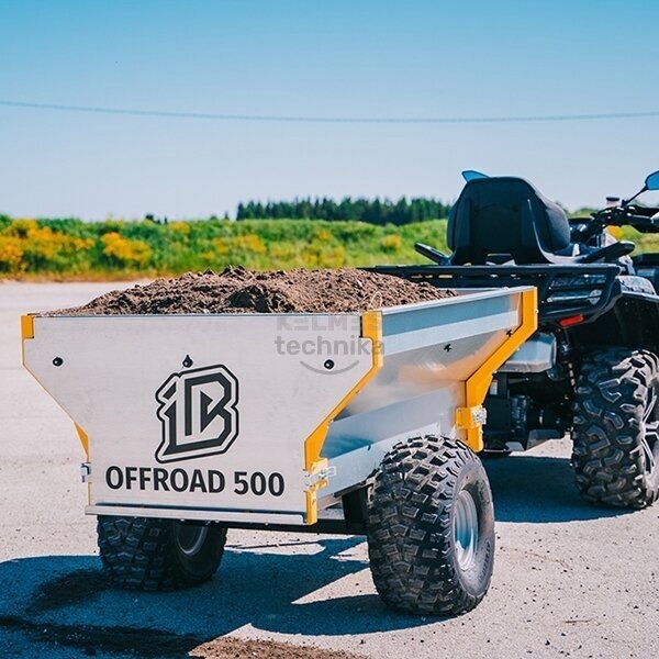 Keturračio priekaba Iron Baltic OFFROAD 500 89.1000 9