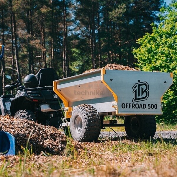 Keturračio priekaba Iron Baltic OFFROAD 500 89.1000 11