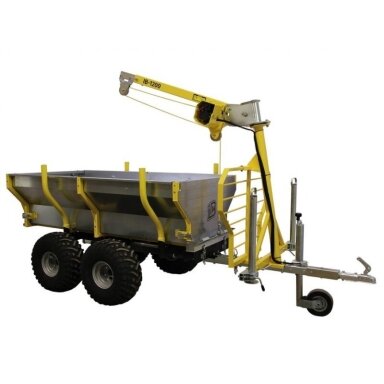 Krovininė dėžė priekabai IB 1200 86.2000