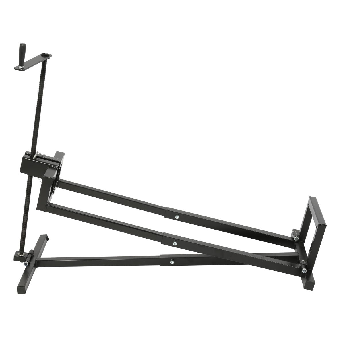 Mechaninis sodo traktoriukų ir vejapjovių keltuvas (šono) 340kg Mechaninis sodo traktoriukų ir vejapjovių keltuvas (šono) 340kg