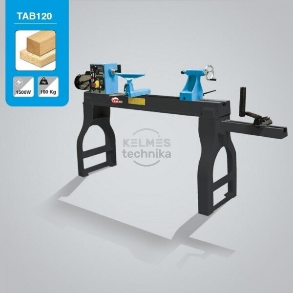 Medienos tekinimo staklės LEMAN TAB120 Medienos tekinimo staklės LEMAN TAB120