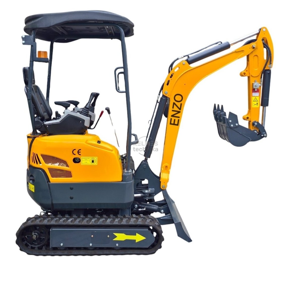 Mini Ekskavatorius ENZO HT-18, Kubota D722 (be kabinos) 5 Mini Ekskavatorius ENZO HT-18, Kubota D722 (be kabinos) 5