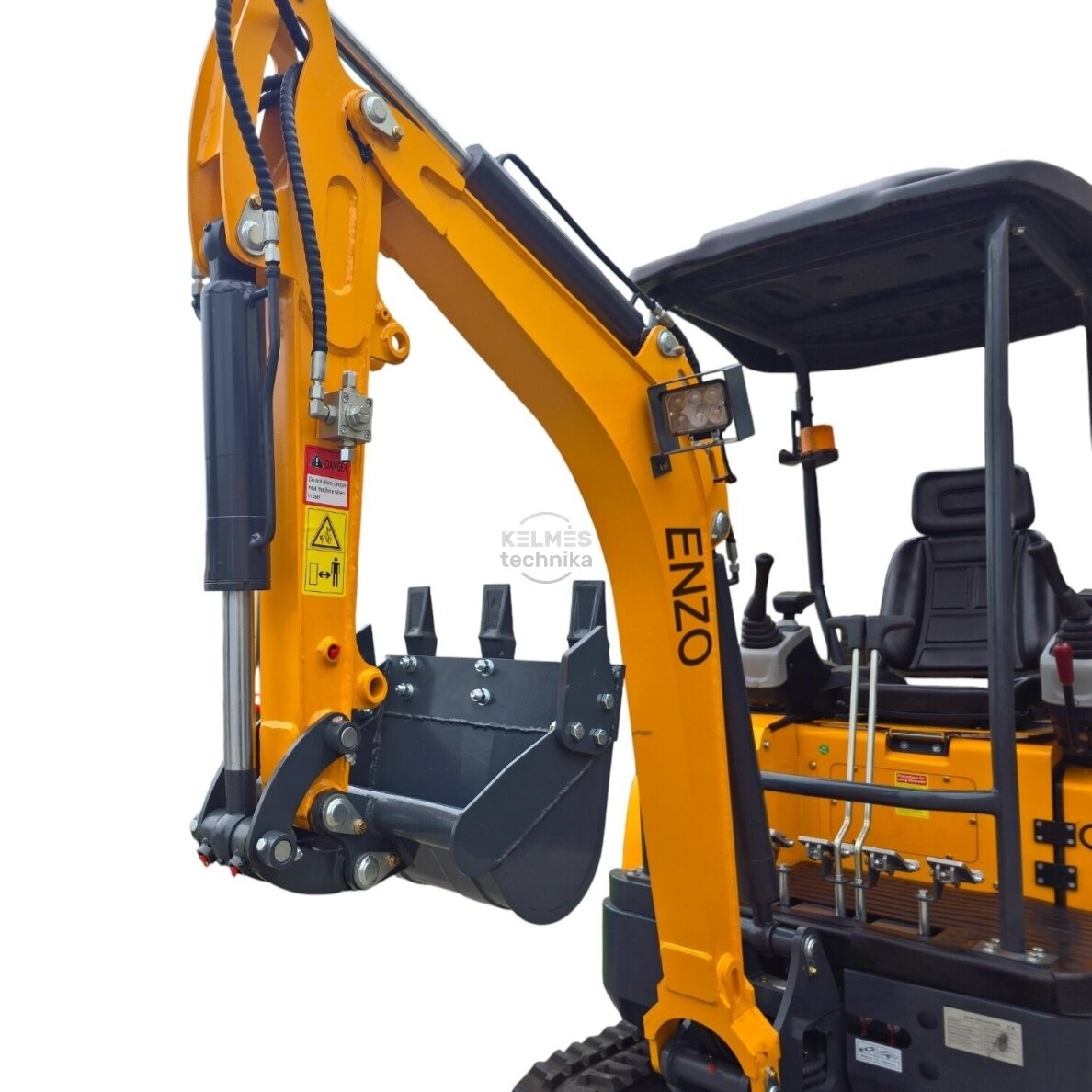 Mini Ekskavatorius ENZO HT-18, Kubota D722 (be kabinos) 13