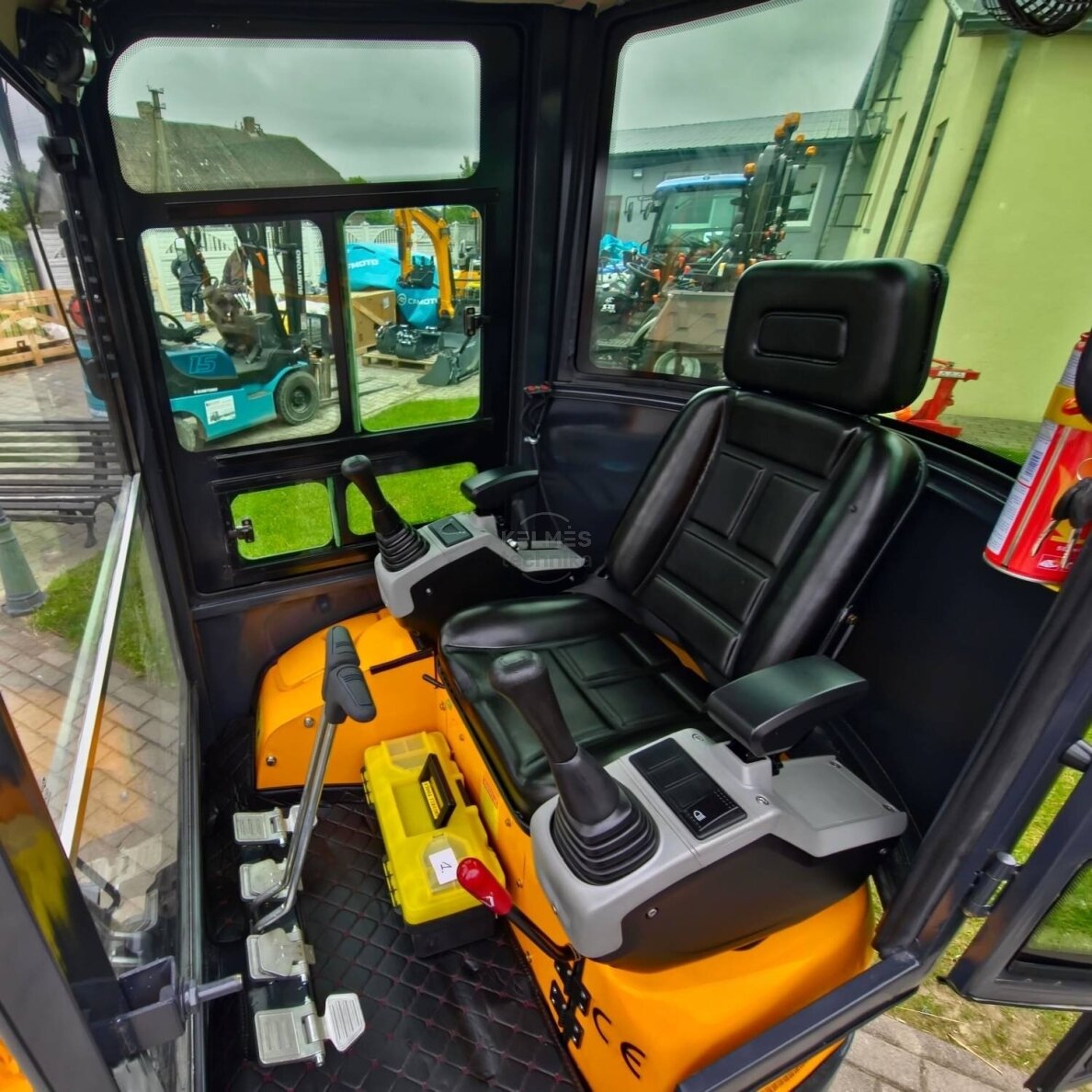 Mini Ekskavatorius ENZO HT-18, Kubota D722 (su kabina) 14