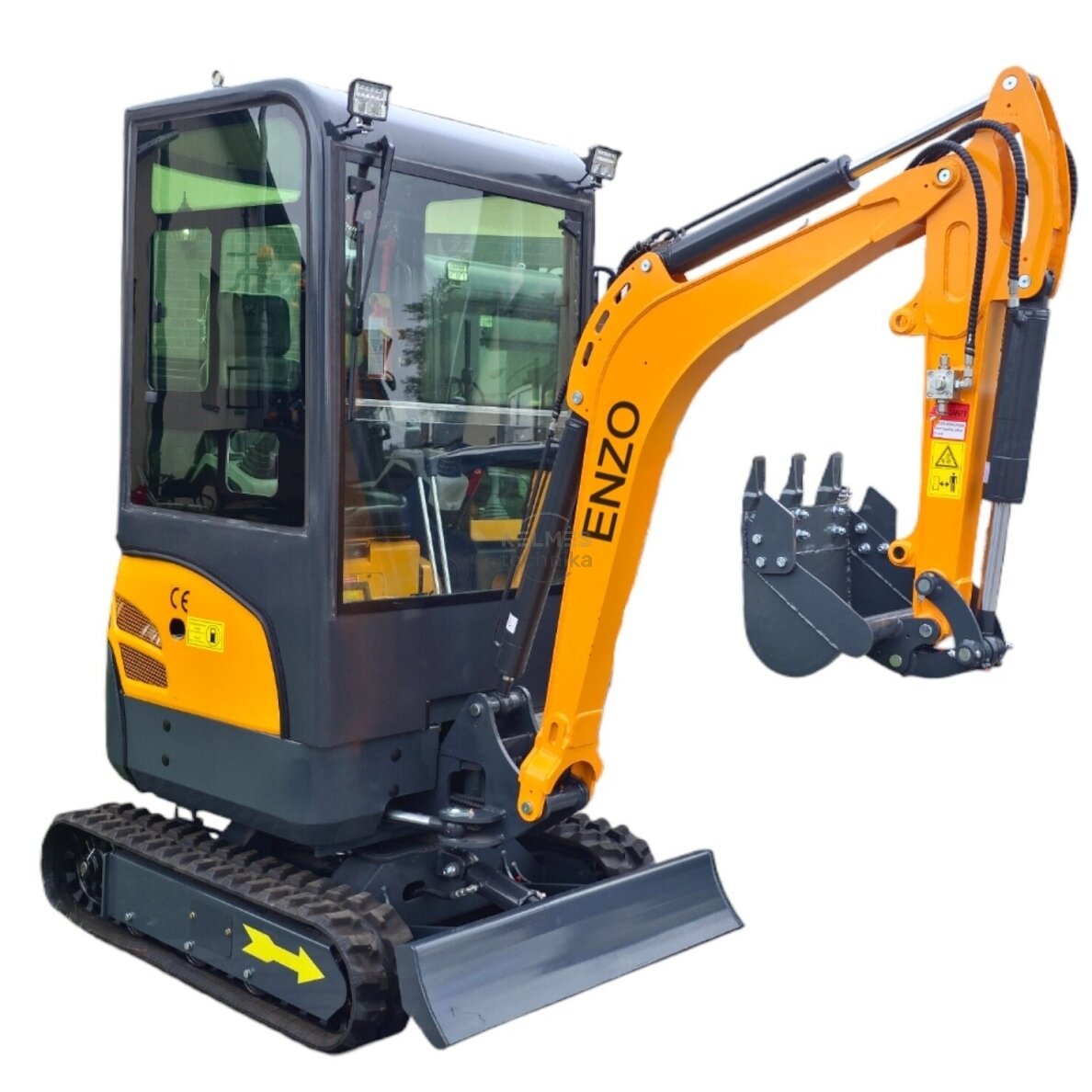 Mini Ekskavatorius ENZO HT-18, Kubota D722 (su kabina) 2