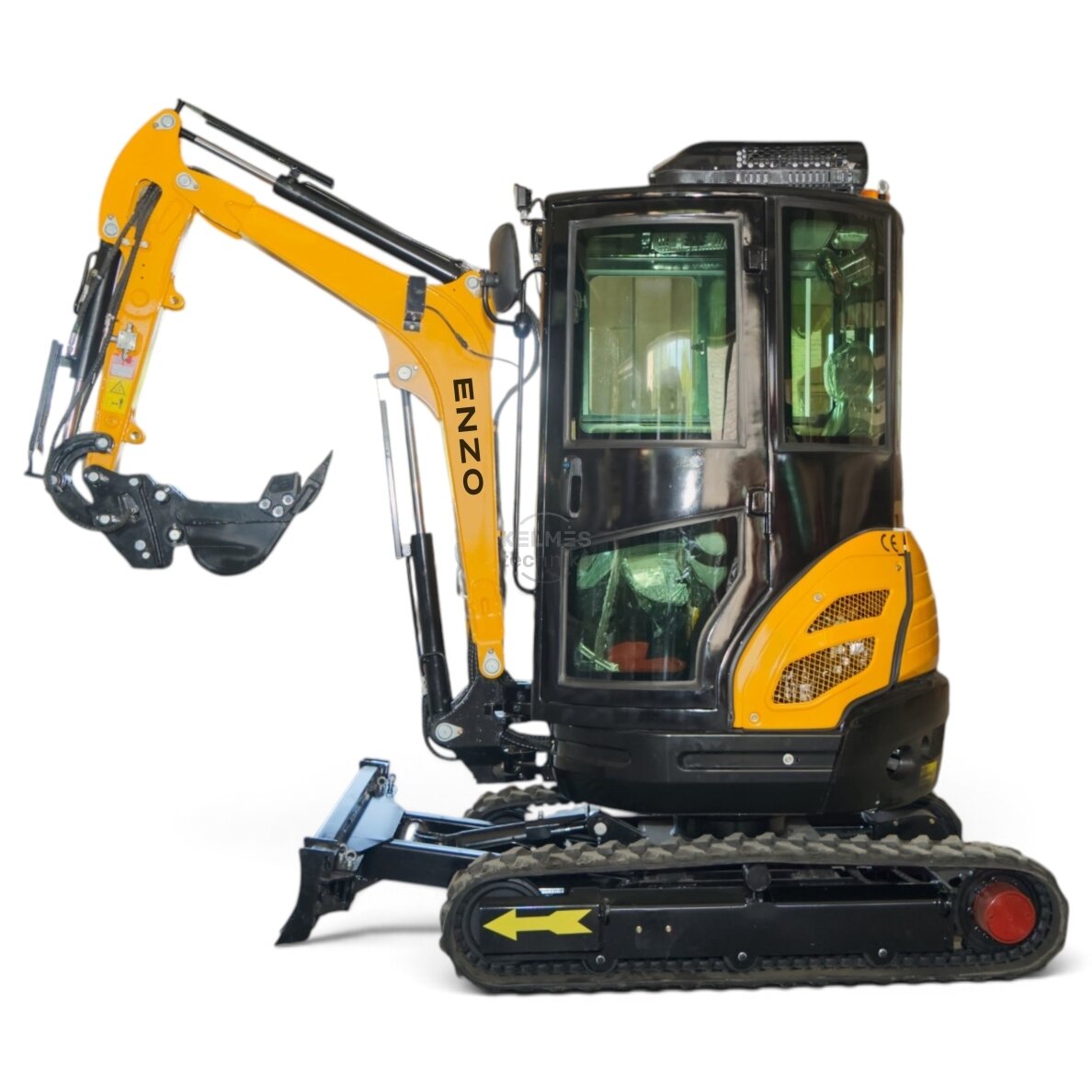 Mini Ekskavatorius ENZO HT-25, Kubota D1105 (su kabina) 1 Mini Ekskavatorius ENZO HT-25, Kubota D1105 (su kabina) 1