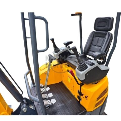 Mini Ekskavatorius ENZO HT-18, Kubota D722 (be kabinos) 8