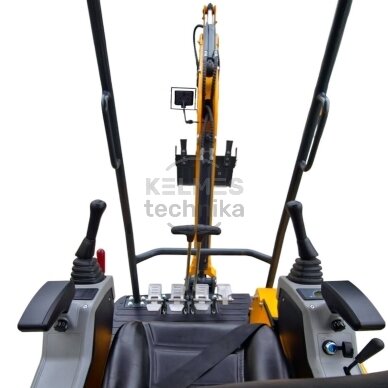 Mini Ekskavatorius ENZO HT-18, Kubota D722 (be kabinos) 9