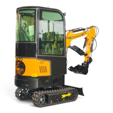 Mini Ekskavatorius ENZO HT-10B, Koop KD192FC (su kabina) 3