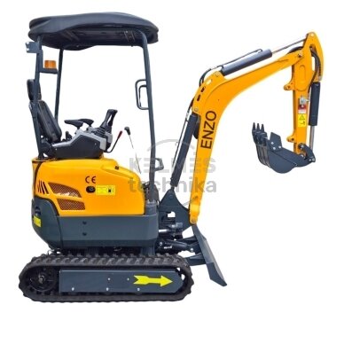 Mini Ekskavatorius ENZO HT-18, Kubota D722 (be kabinos) 5