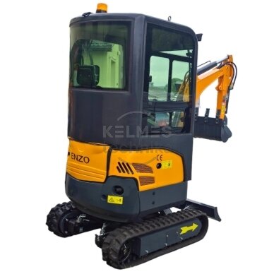 Mini Ekskavatorius ENZO HT-18, Kubota D722 (su kabina) 4 Mini Ekskavatorius ENZO HT-18, Kubota D722 (su kabina) 4