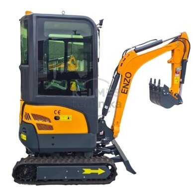 Mini Ekskavatorius ENZO HT-18, Kubota D722 (su kabina) 3