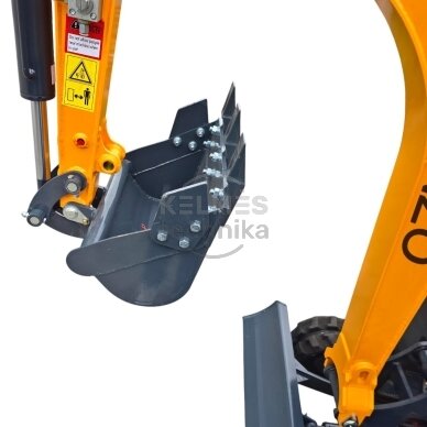 Mini Ekskavatorius ENZO HT-18, Kubota D722 (su kabina) 8