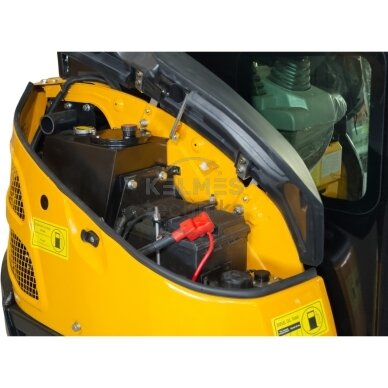 Mini Ekskavatorius ENZO HT-25, Kubota D1105 (su kabina) 20