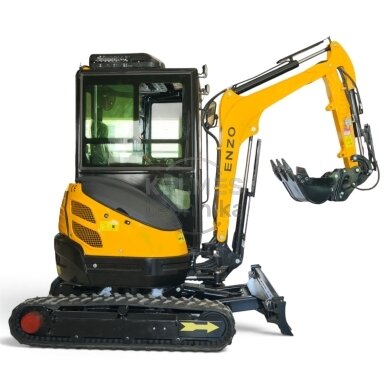 Mini Ekskavatorius ENZO HT-25, Kubota D1105 (su kabina) 4