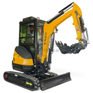 Mini Ekskavatorius ENZO HT-25, Kubota D1105 (su kabina) 5