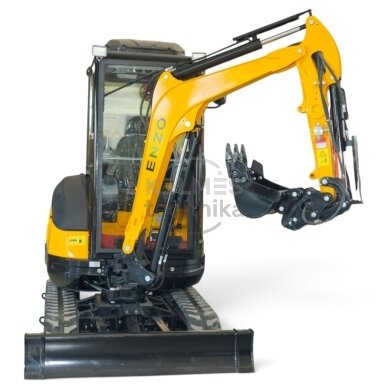 Mini Ekskavatorius ENZO HT-25, Kubota D1105 (su kabina) 6 Mini Ekskavatorius ENZO HT-25, Kubota D1105 (su kabina) 6