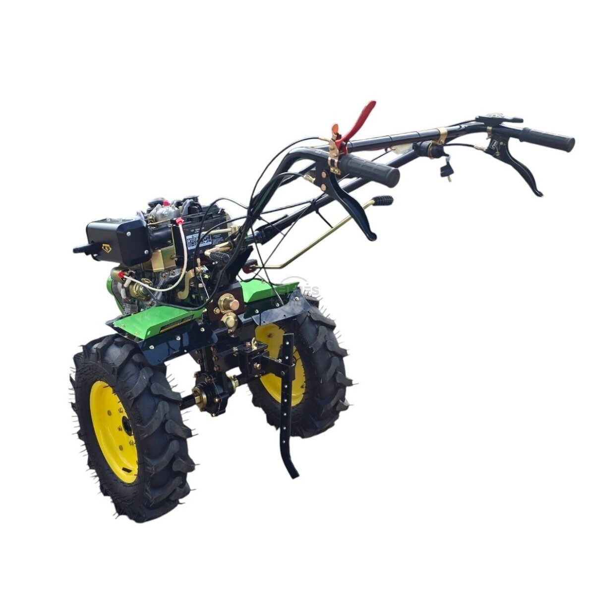 Motoblokas - Kultivatorius | Farmer/Bizon 1350E/3 (komplektas), Dyzelinis 8