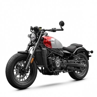 Motociklas CFMOTO 450CL-C ABS, raudonas Motociklas CFMOTO 450CL-C ABS, raudonas