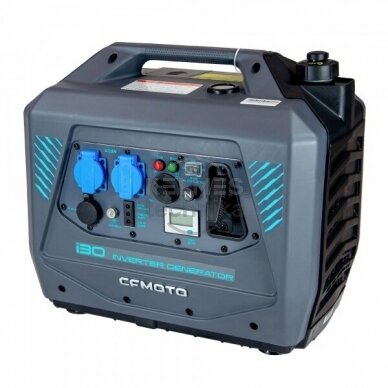 Nešiojamas invertorinis Generatorius CFMOTO i30 3.0 kW 852100-00010 230V/50Hz EU Nešiojamas invertorinis Generatorius CFMOTO i30 3.0 kW 852100-00010 230V/50Hz EU