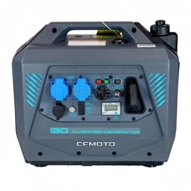Nešiojamas invertorinis Generatorius CFMOTO i30 3.0 kW 852100-00010 230V/50Hz EU 5 Nešiojamas invertorinis Generatorius CFMOTO i30 3.0 kW 852100-00010 230V/50Hz EU 5