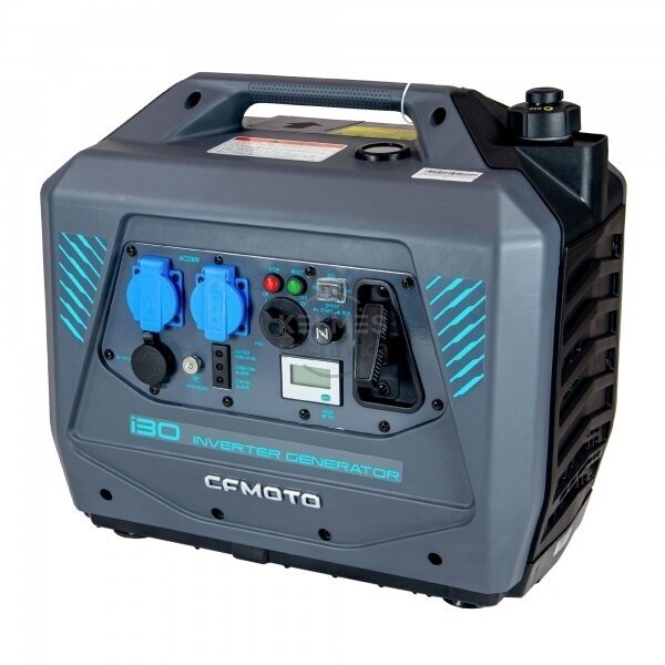 Nešiojamas invertorinis Generatorius CFMOTO i30 3.0 kW 852100-00010 230V/50Hz EU Nešiojamas invertorinis Generatorius CFMOTO i30 3.0 kW 852100-00010 230V/50Hz EU