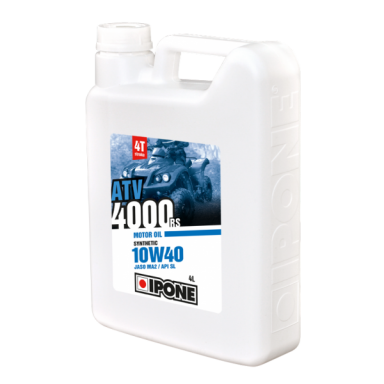 Pusiau sintetinė alyva IPONE ATV 4000 RS 10W-40 (4 l) Pusiau sintetinė alyva IPONE ATV 4000 RS 10W-40 (4 l)