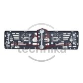 R22 Valstybinio numerio rėmelis su guminėmis tarpinėmis R22 520 x 110 mm