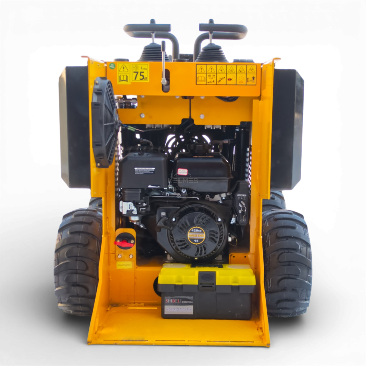 Ratinis mini krautuvas ENZO - HTS280 (Benzininis) 7