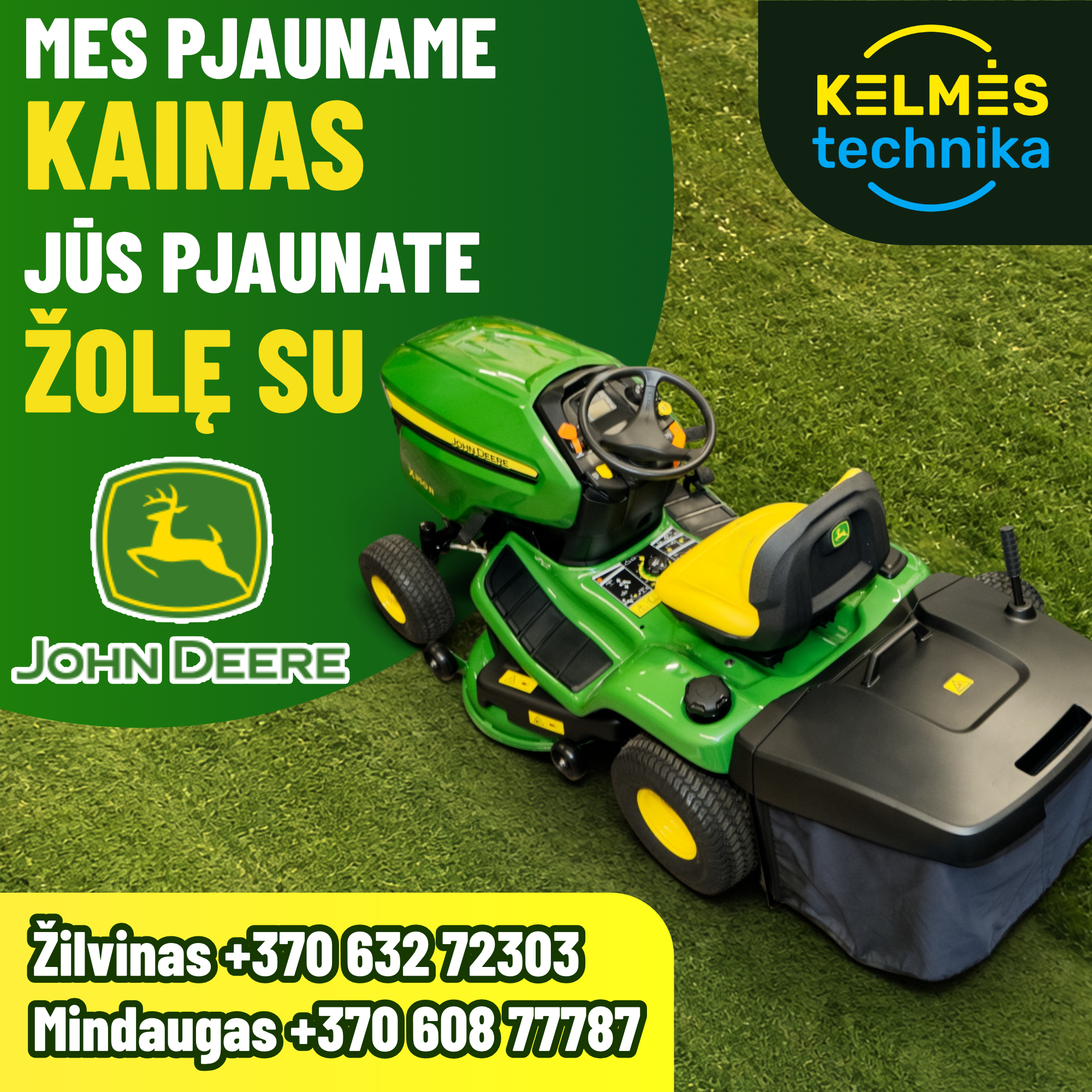 John deere super kainos!