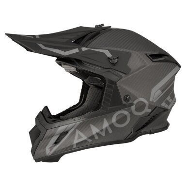 Šalmas AMOQ Friction MIPS Carbon Juodas / Pilkas