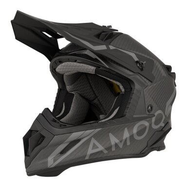 Šalmas AMOQ Friction MIPS Carbon Juodas / Pilkas
