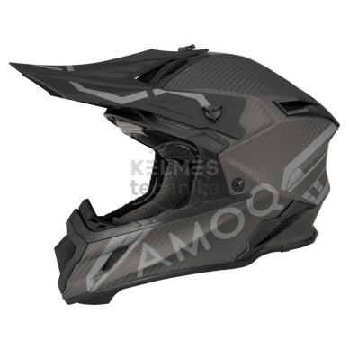 Šalmas AMOQ Friction MIPS Carbon Juodas / Pilkas