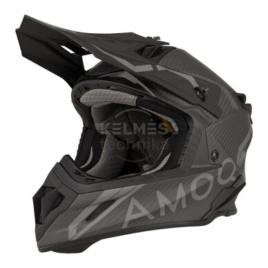 Šalmas AMOQ Friction MIPS Carbon Juodas / Pilkas 1 Šalmas AMOQ Friction MIPS Carbon Juodas / Pilkas 1