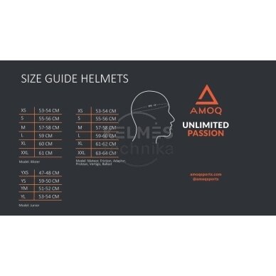Šalmas AMOQ Friction MIPS Carbon Juodas / HiVis 5