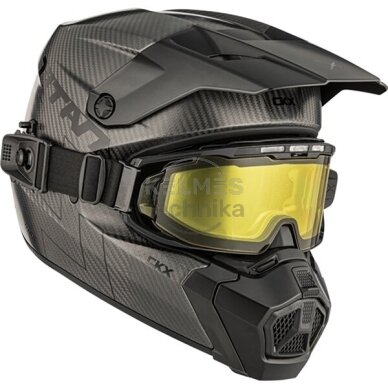 Šalmas su akiniais CKX Titan AMS Matt Carbon Šalmas su akiniais CKX Titan AMS Matt Carbon