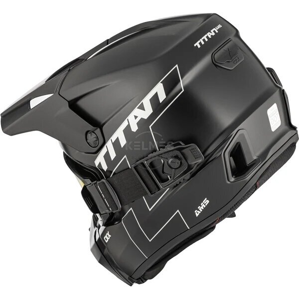 Šalmas su akiniais CKX Titan AMS Matinė juoda 5 Šalmas su akiniais CKX Titan AMS Matinė juoda 5