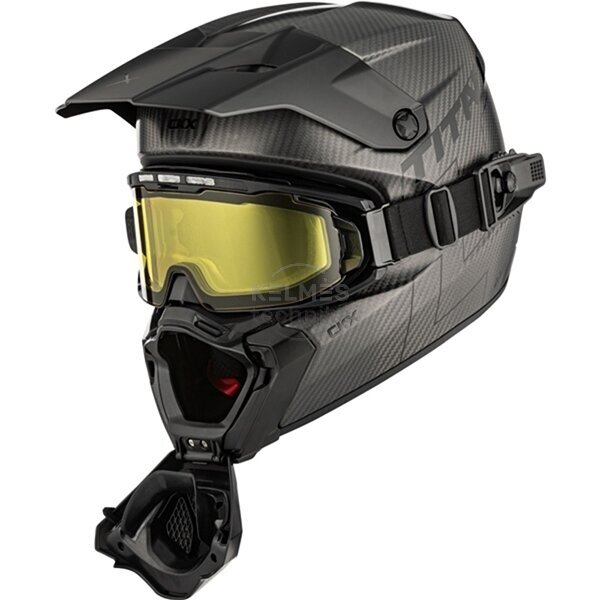 Šalmas su akiniais CKX Titan AMS Matt Carbon 3 Šalmas su akiniais CKX Titan AMS Matt Carbon 3